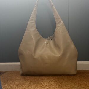 Kate Spade Champagne Patent Leather Shoulder Bag